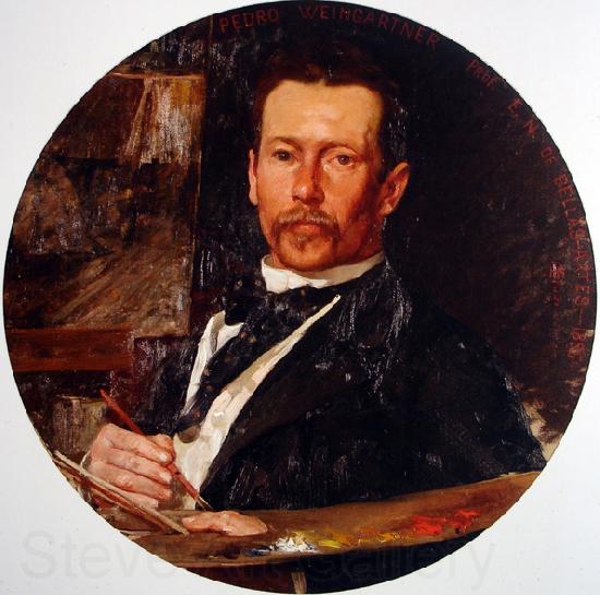 Henrique Bernardelli Portrait of the painter Pedro Weingartner Spain oil painting art